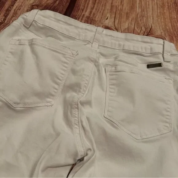 Women’s KanCan White Skinny Jean Raw Edge Ankle 11/29 - Picture 7 of 7